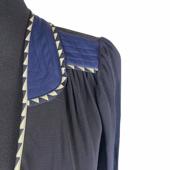 Tory Burch Petites Maxi Wrap Dress - Picture 3 of 6